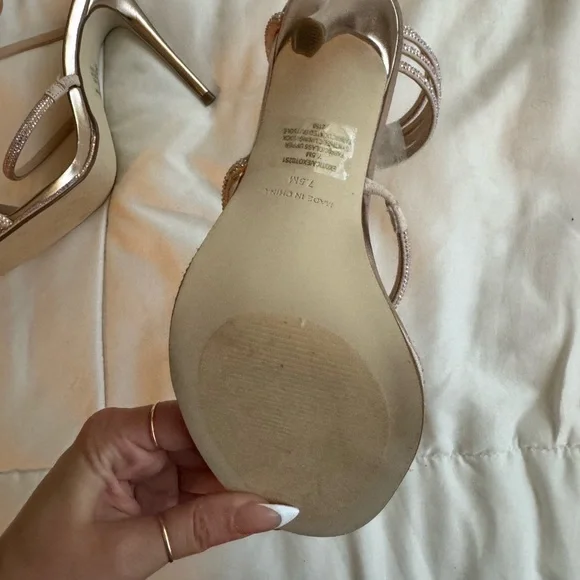 Steve Madden Wrap Exotica Sandal Wrap Heels - Picture 12 of 15